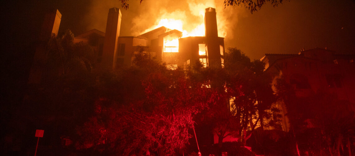 California wildfires may require catastrophic insurance payout