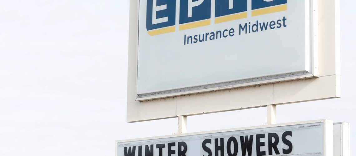 EPIC Insurance carries on the tradition of puns along Sagamore Parkway