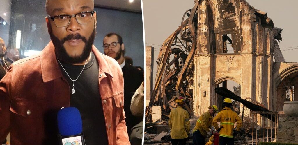 Tyler Perry calls out insurance companies for canceling 'millions of policies' before LA fires